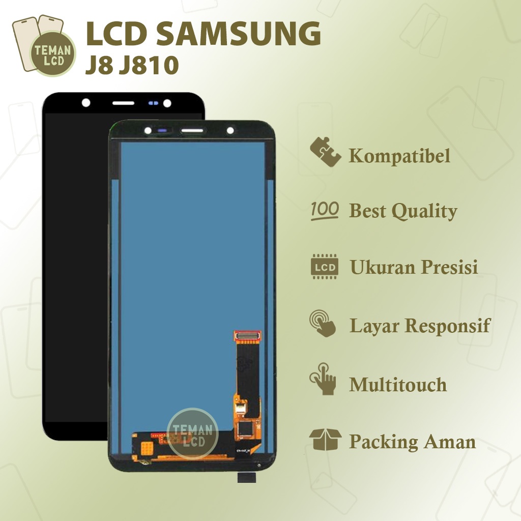 LCD Samsung J8 (J810) - Original 100% Fullset Touchscreen