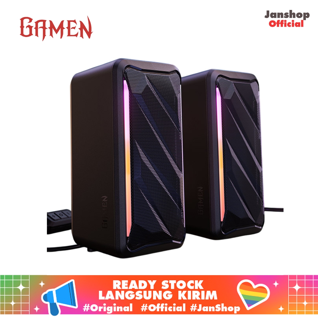 GAMEN GS7 Speaker Sound Bluetooth Super Bass PC Gaming