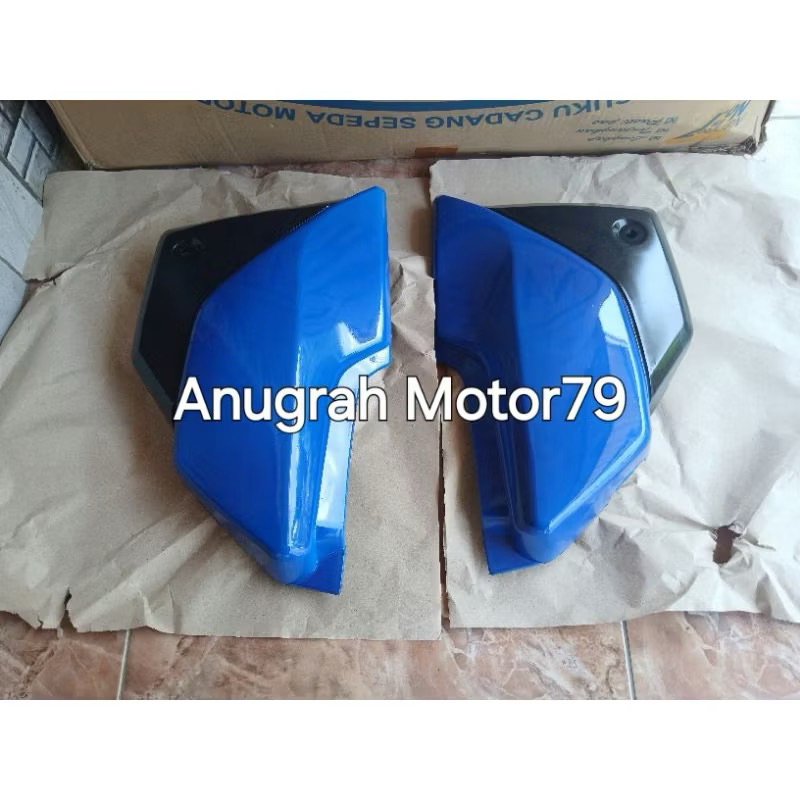 Cover Box Aki Box Aki Bok Aki Megapro Lama Megapro Hiu Warna Biru