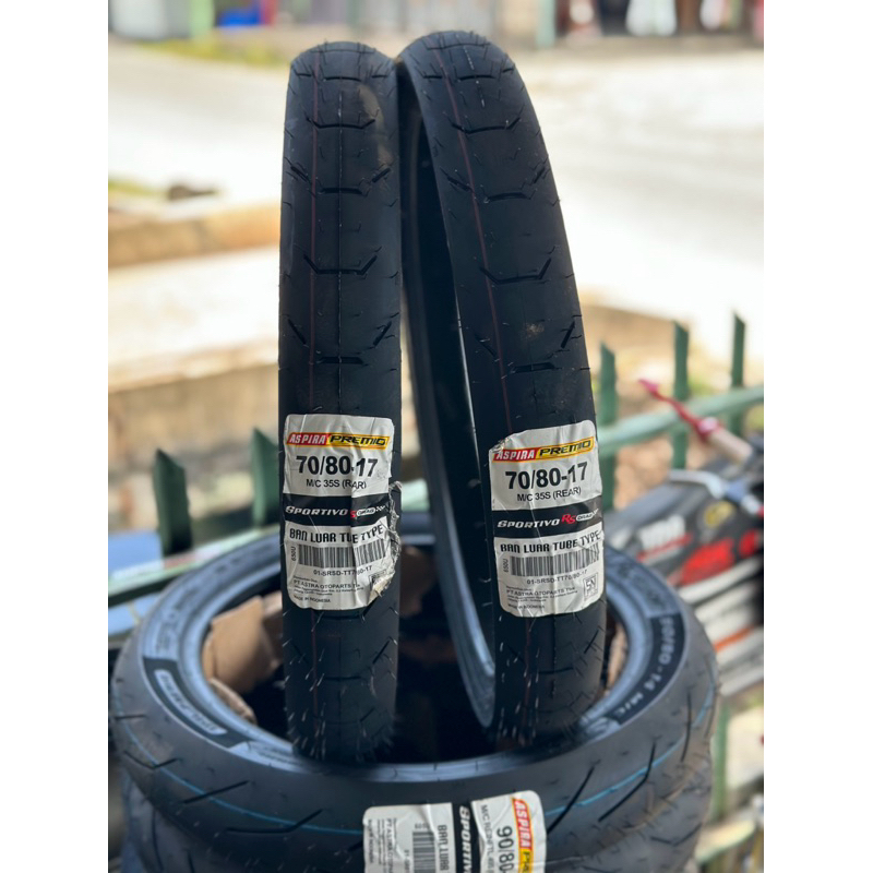 BAN ASPIRA DRAG 70/80-17 SOFT COMPOUND BIKE DRAG RACE