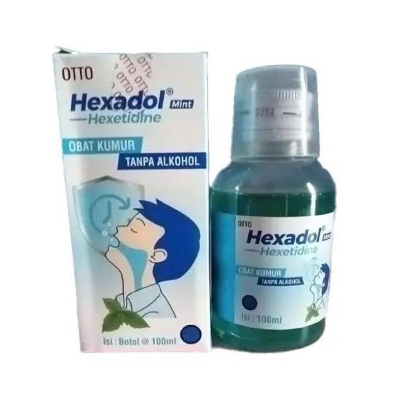 Hexadol Mint Obat Kumur 100 ml