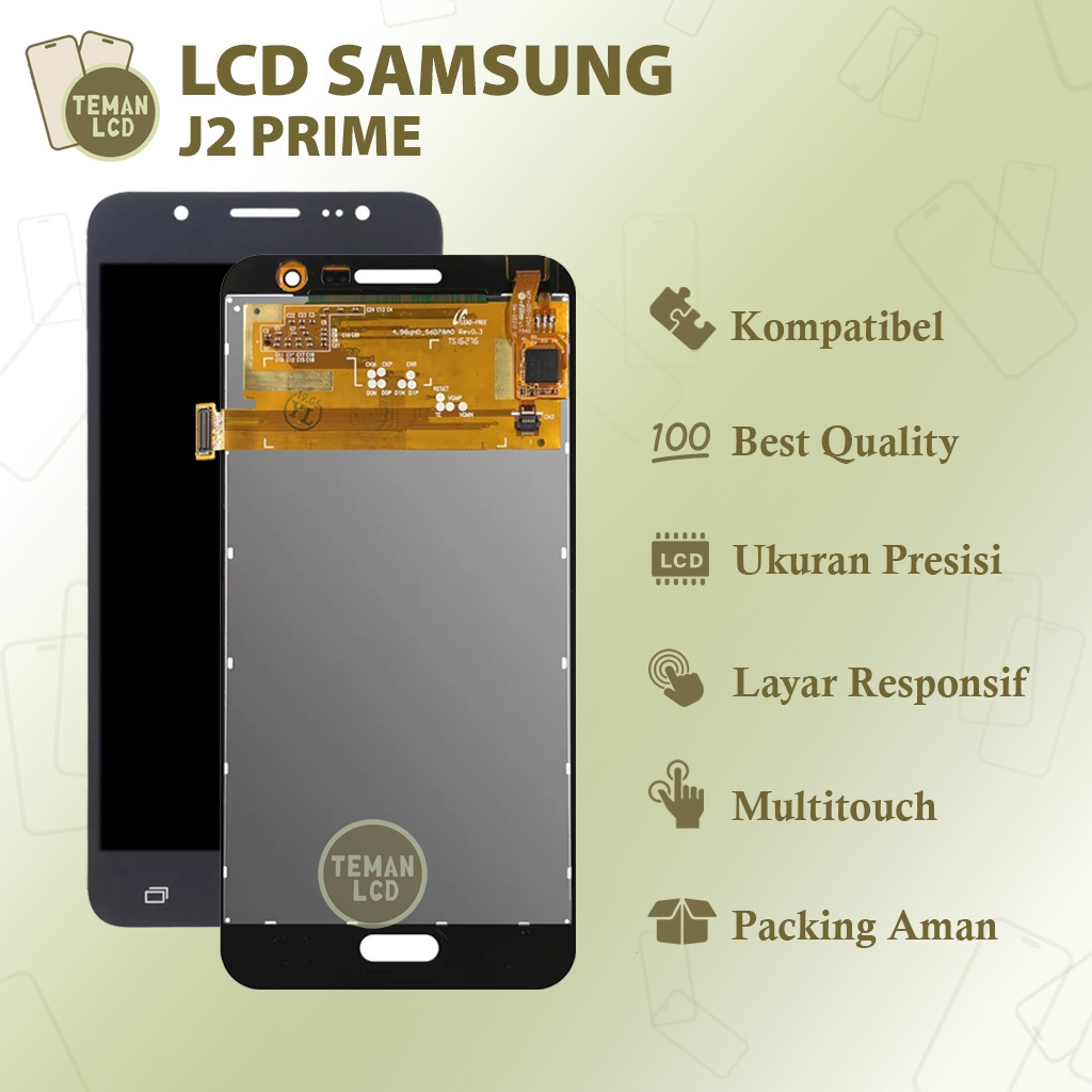 LCD Samsung J2 Prime - Original 100% Fullset Touchscreen