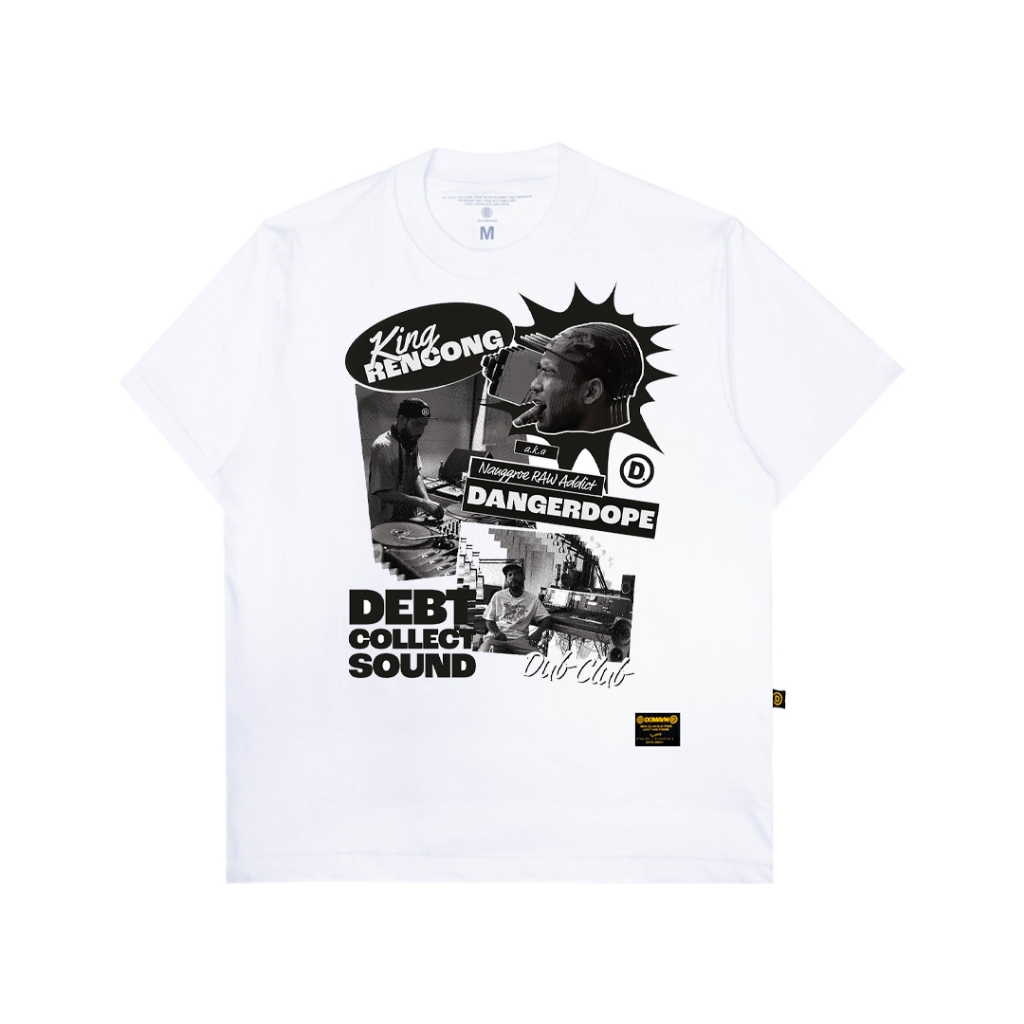 T-Shirt DJ Dangerdope - White
