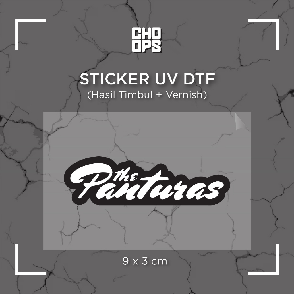 

THE PANTURAS | STICKER SATUAN | UV DTF | ANTI GORES | HELM BODY MOTOR TUMBLER LAPTOP KOPER