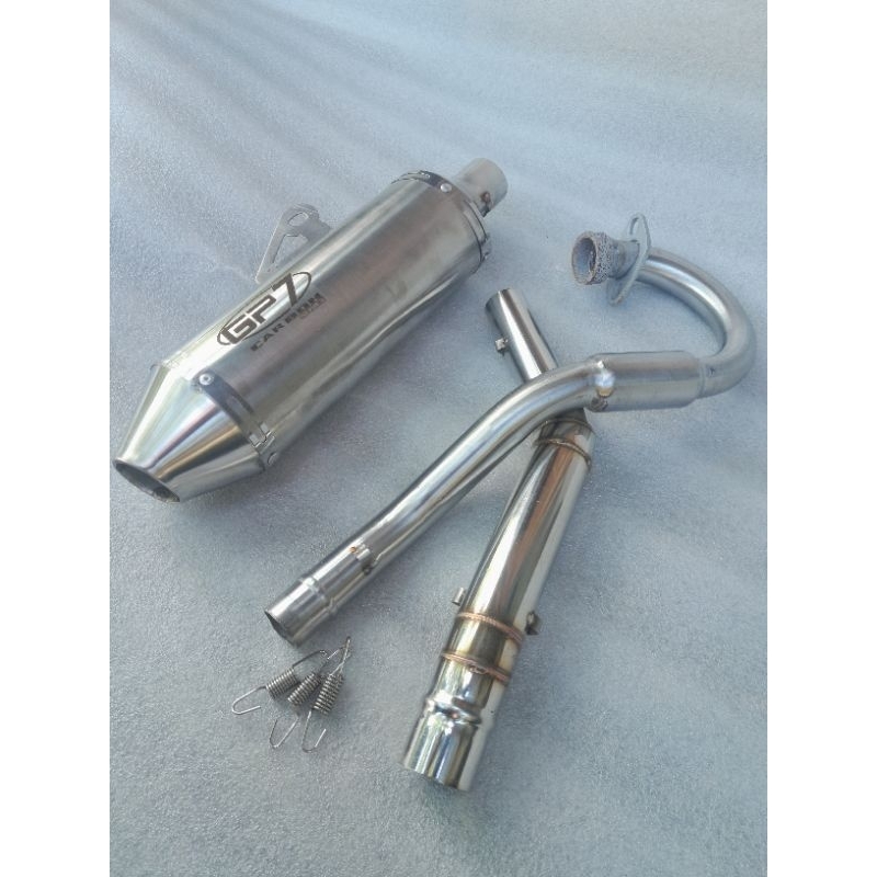 1 set knalpot racing GP7  crf 150l,crf230,xr200,xr 150 muffler pipe klx 150 s l g bf  norifumi_fmf f