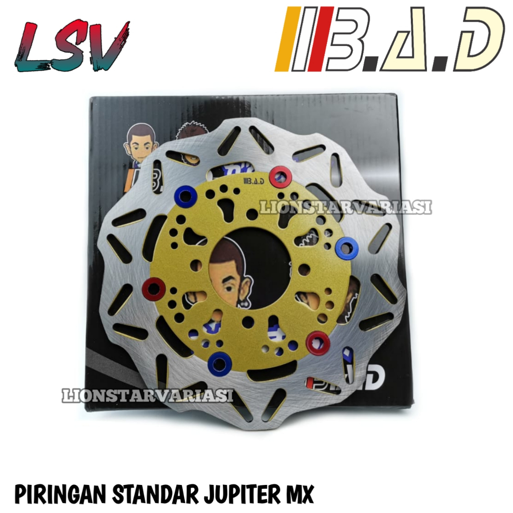 GENASTALA - PIRINGAN CAKRAM JUPITER FIZR ZR VEGA VEGA ZR JUPITER MX JUPITER MX NEW VARIASI 4 LUBANG