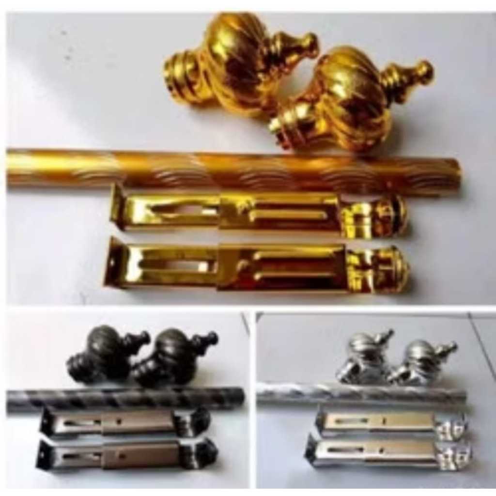 Besi Batang Gorden / Tiang Gorden Ulir / Tiang Hordeng