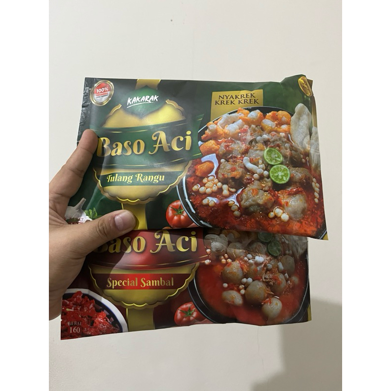 

Kakarak Baso Aci Sambal Ayam dan Tulang Rangu 160gr