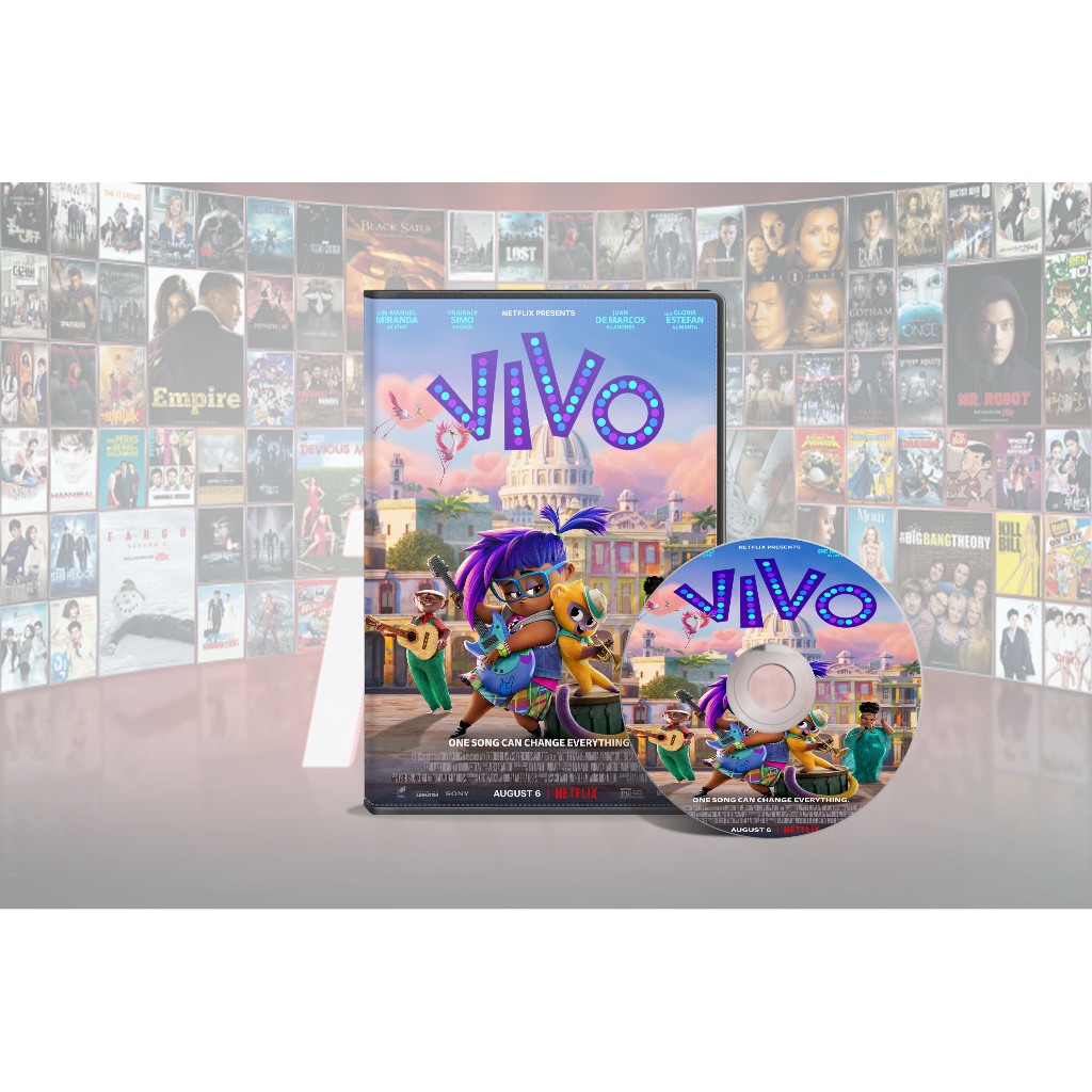 DVD Film Animasi Vivo (2021)