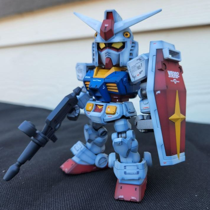 Original Made In japan SD Cross Silhouette SDCS RX 78 2 RX78