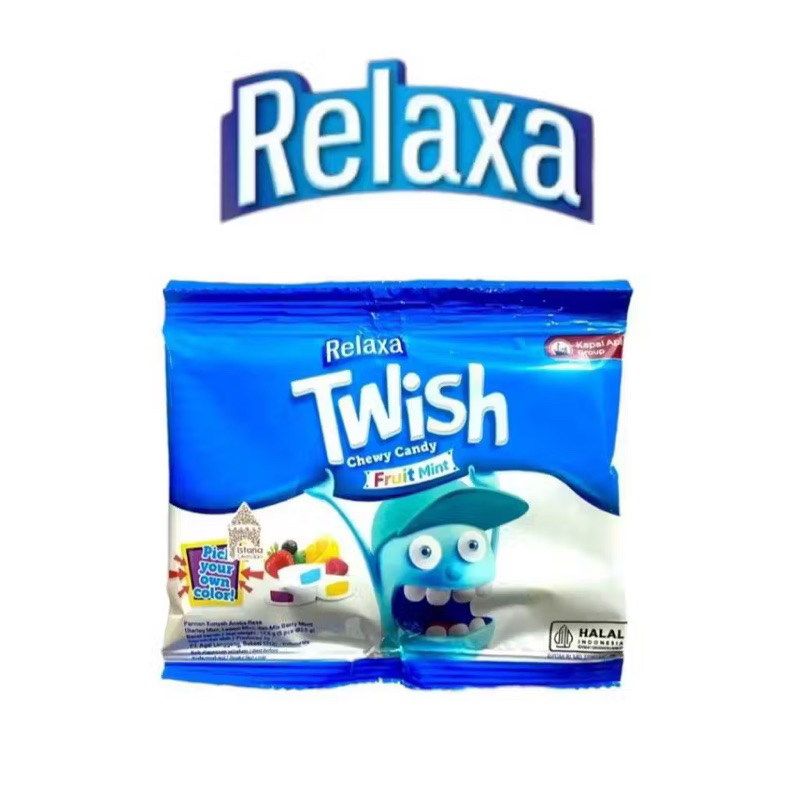 

Relaxa Twish sensational mix 1 renceng isi 10 bgks