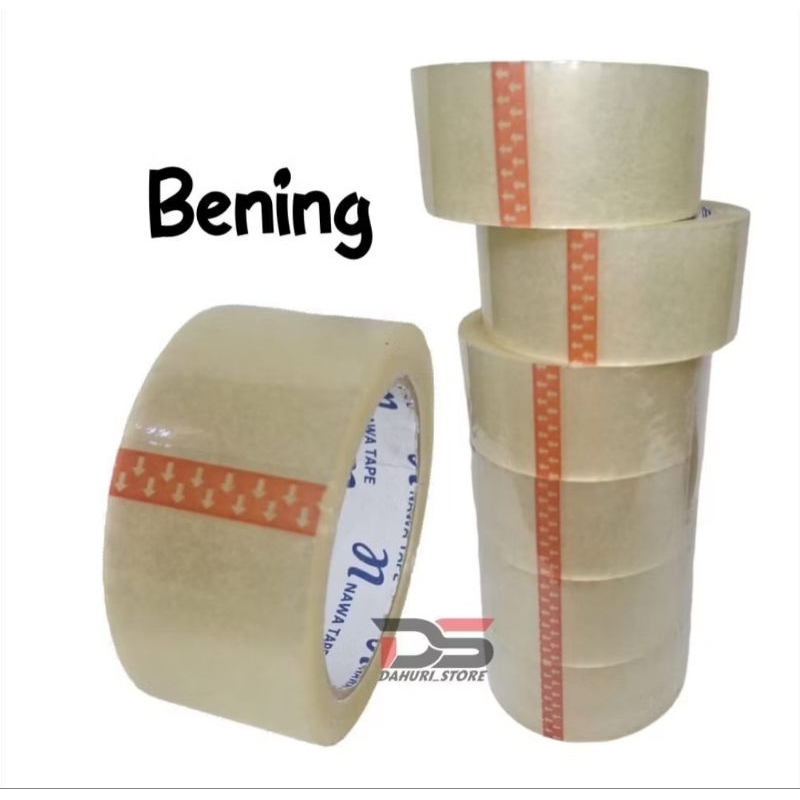 

Lakban Bening Kuat 45MM X 100 yard