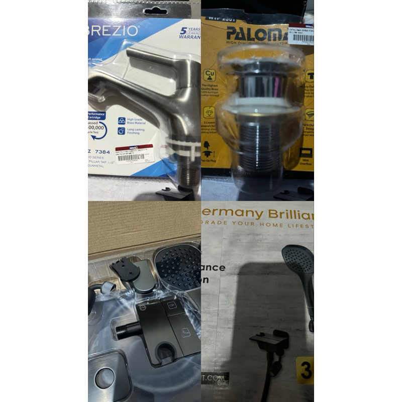 paloma brezio wastafel kran germany brilliant shower