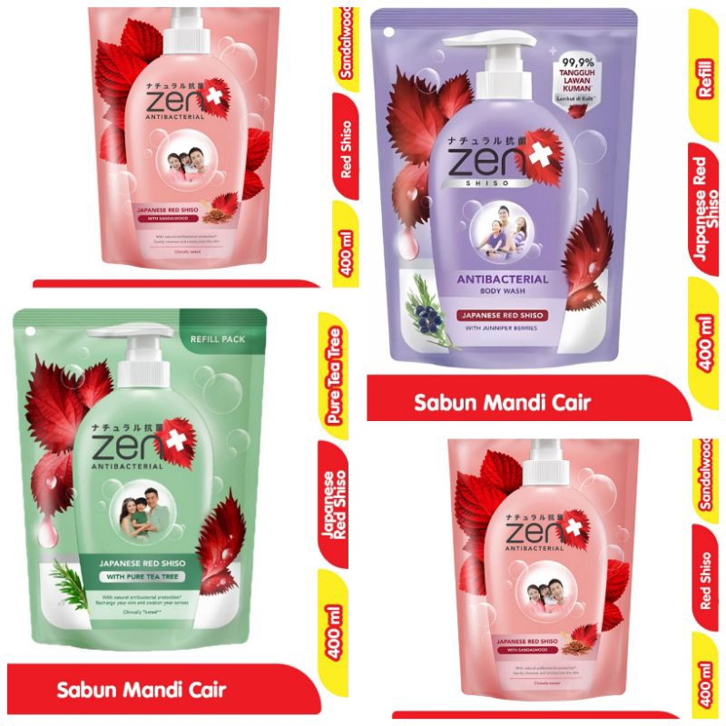Zen Sabun Cair Zen BW Sabun Cair Zen Sabun Mandi Zen 400ml