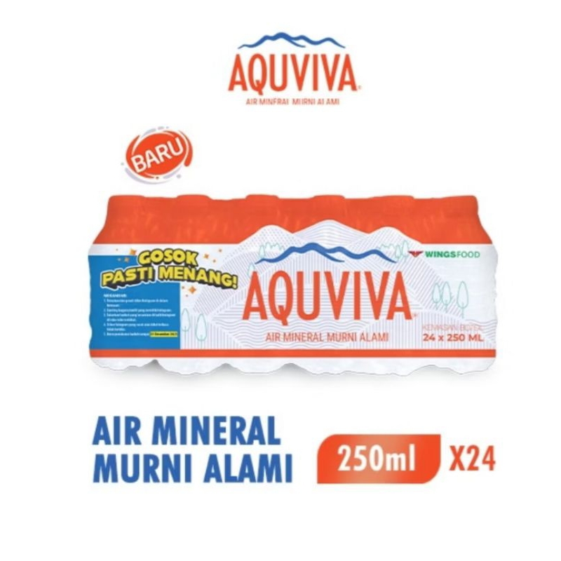 

AQUVIVA Air mineral 250ml dan 700ml