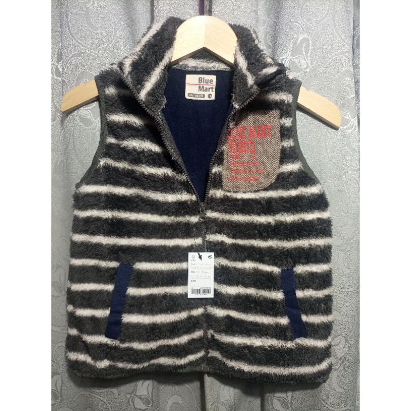 Vest Blue Mart Original_Vest Tebal Bulu halus_Untuk Anak Usia 7-10 Th