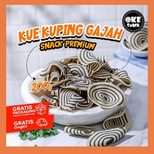

Kue Kuping Gajah Kue Kering Tradisional 200g