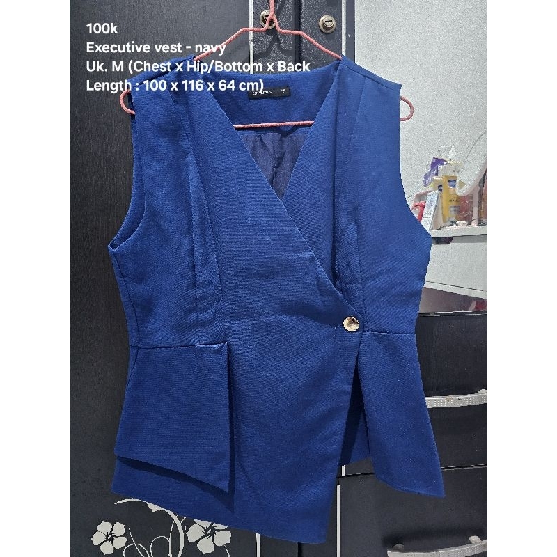 Executive vest - navy