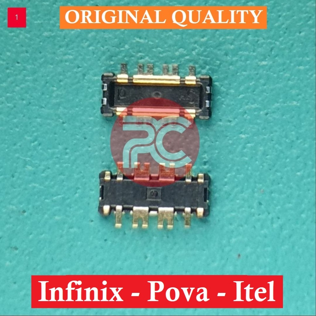 Konektor Baterai Infinix Pova Itel Connector Battrey Batt Di Mesin