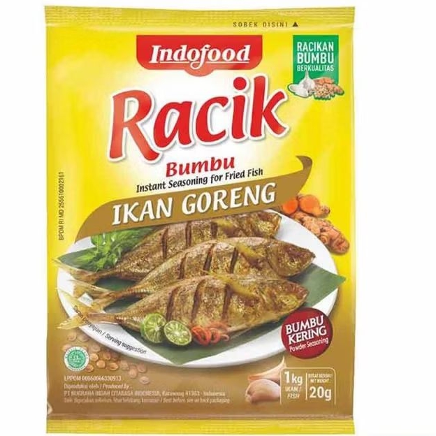 

indofood bumbu racik ikan goreng 20g