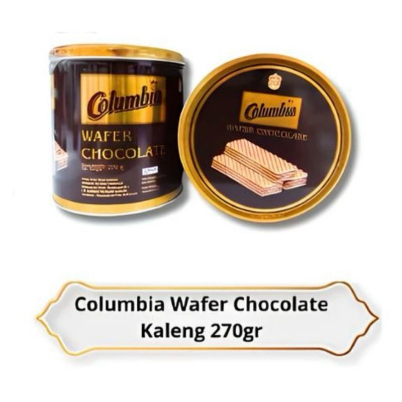 

COLUMBIA WAFER CHOCO 270gr