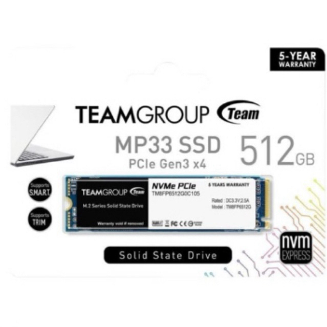 SSD NVME TEAM GROUP 512GB