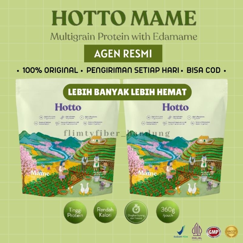 

Hotto Mame Protein Multigrain with Edamame (1 Pouch Isi 12 Sachet) Superfood READY Purto Meal Replacement Sereal Replacment Makanan Pengganti Sarapan Kacang Fiber Gym Masa Otot Pencernaan Menurunkan Berat Badan Edame Bandung Halal BPOM Official Store