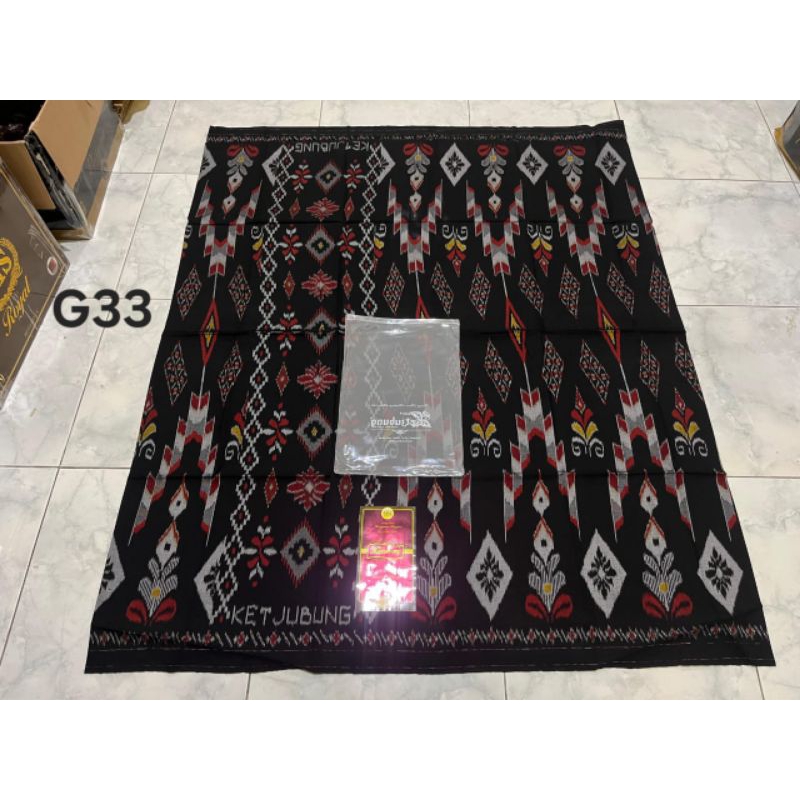 Sarung Ketjubung Goyor Red
