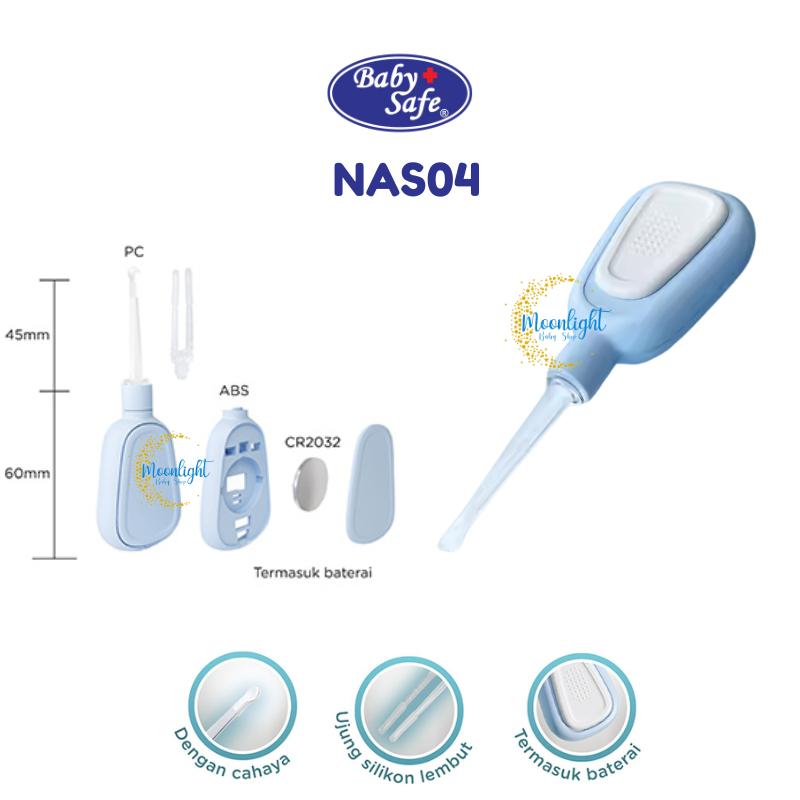 Baby Safe NAS04 Ear Pick Pinset - Korek Kuping LED