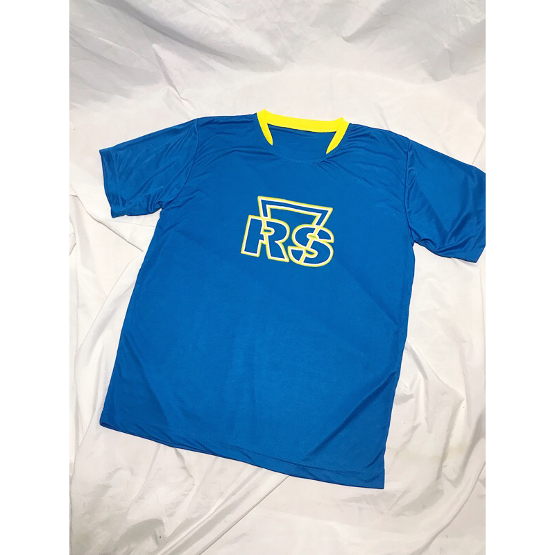 Nego AjaYuk > Reinforce Speed Badminton T-Shirt - Blue/Yellow (Baju/Kaos/Hobi/Olahraga)|Brand New/Ba
