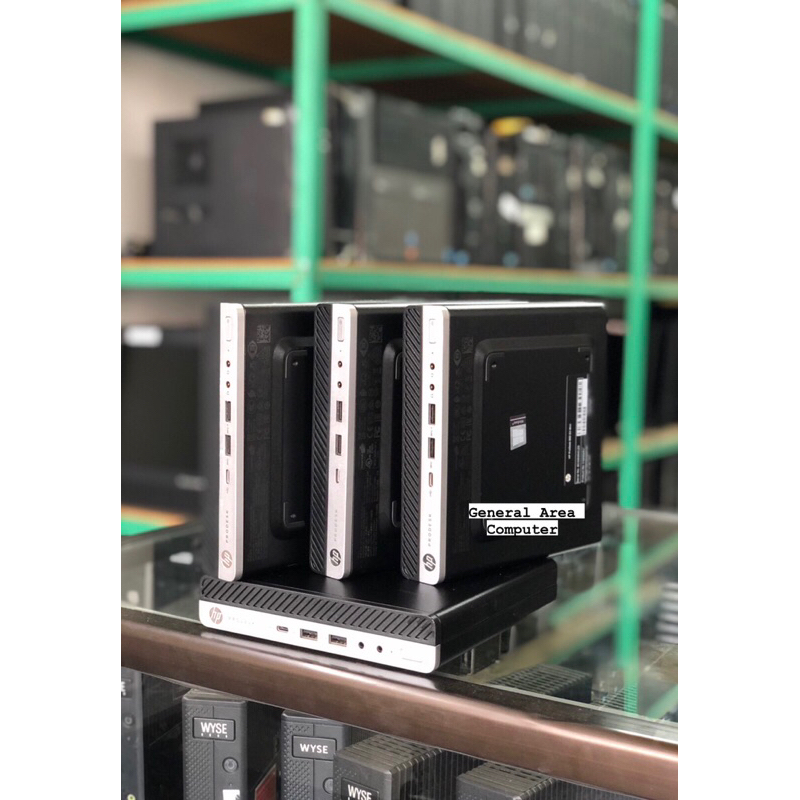 MINI PC HP PRODESK 600 G3 CORE I5-6500 RAM 16GB SSD 256GB MULUS