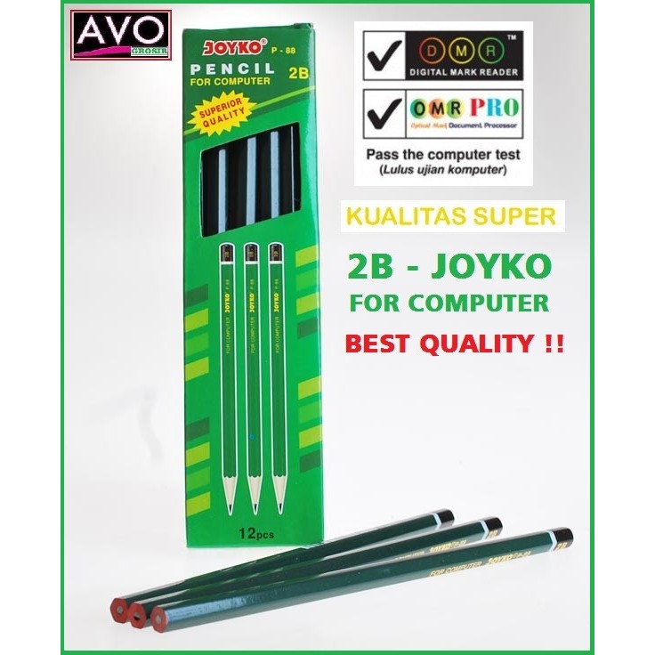 

pensil 2b - pensil ujian komputer - joyko 2B P-88
