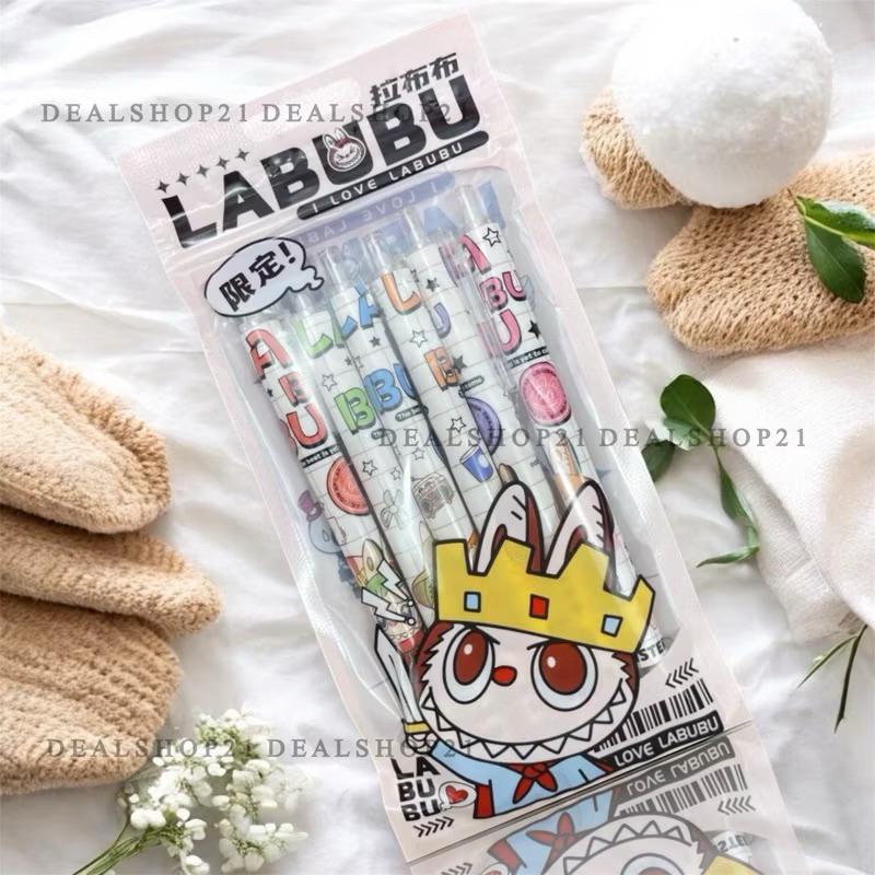 

BTKT | Pulpen Mekanik/Cetek - Pulpen Mekanik Karakter Lucu - 0.5mm - LABUBU Pack Series