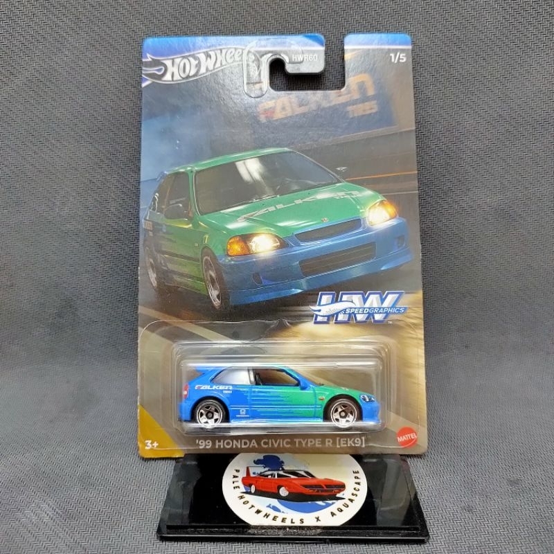 HOTWHEELS HONDA CIVIC EK9 FALKEN