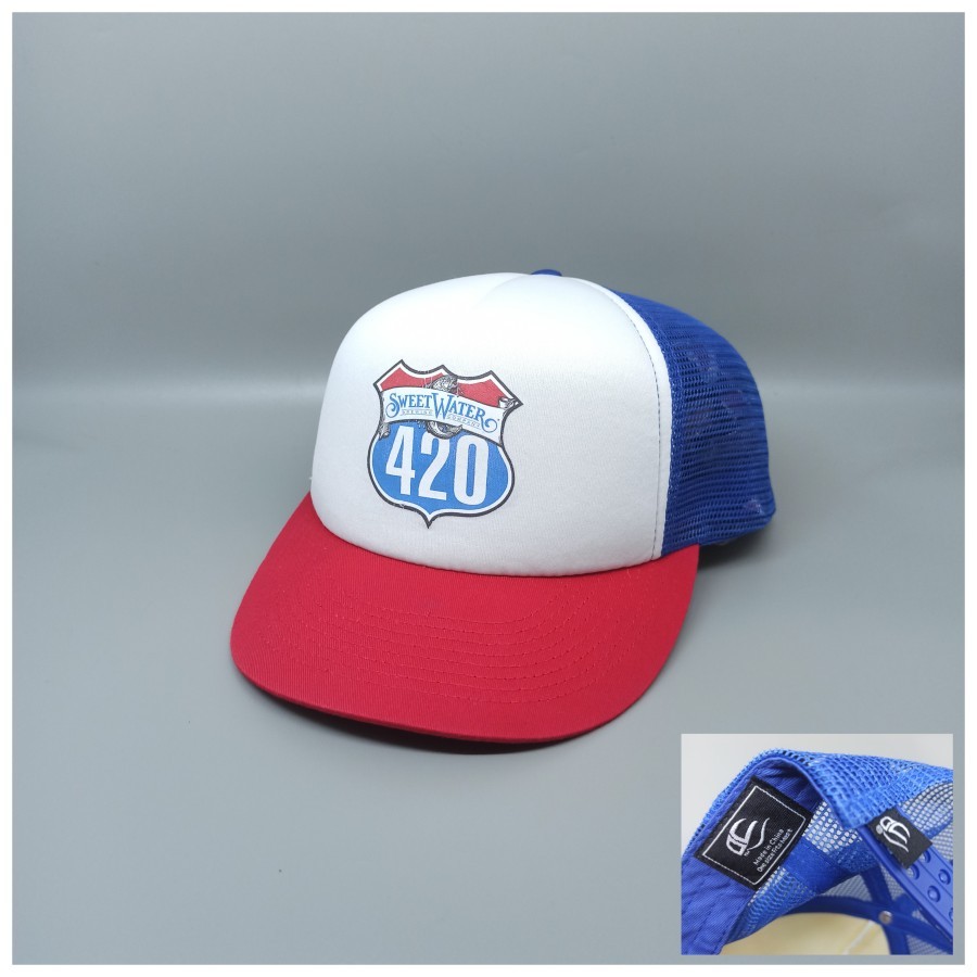 Topi OC Fishing Trucker 3 Warna Second Preloved Original 081