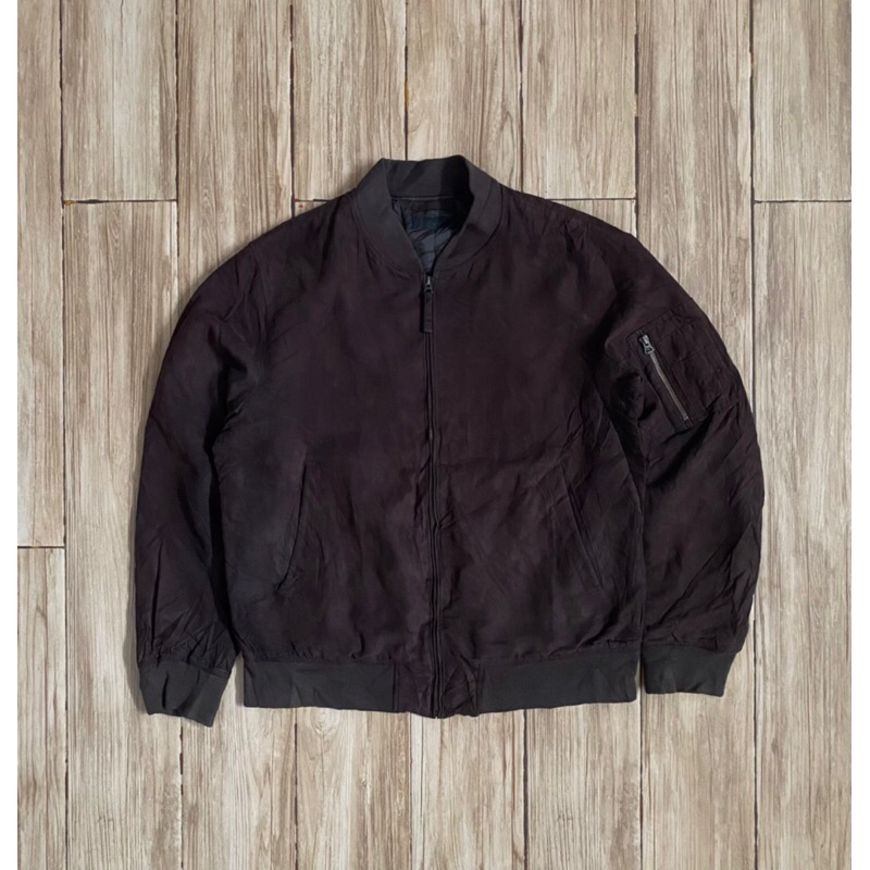 Bomber Uniqlo Suede
