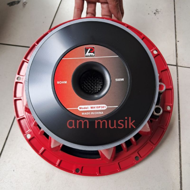 SPEAKER COMPONENT PASLINE 10 INCH MA10P301 ORIGINAL MA 10P301