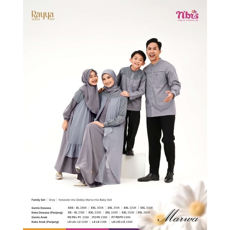NIBRAS MARWA RAYYA SERIES|FAMILY SET