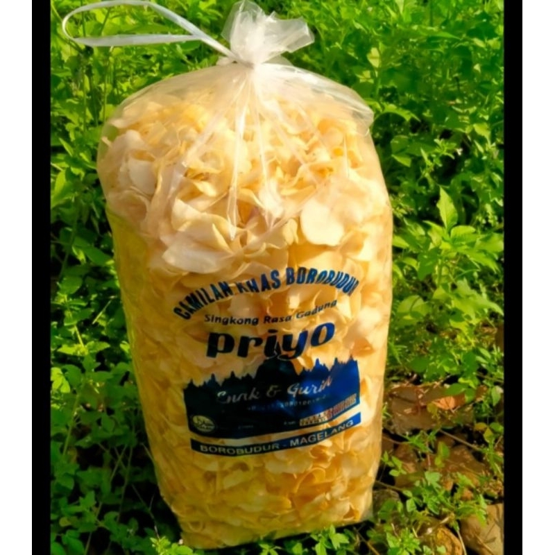 

Keripik singkong rasa gadung