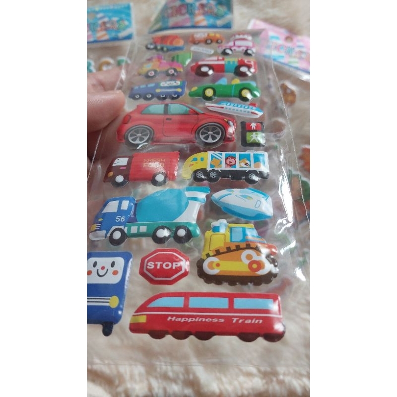 

COD MAINAN STICKER ANAK TIMBUL MURAH