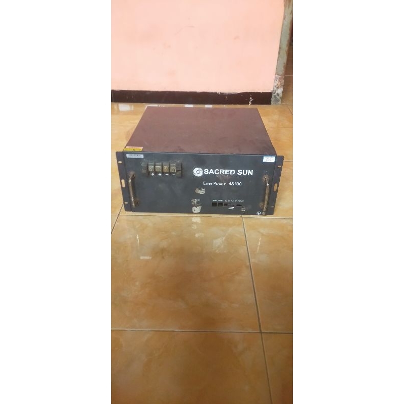 BOX BEKAS BATERAI SACRED SUN ENER POWER (LONTONG IJO)