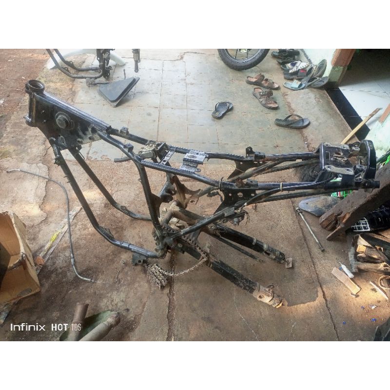 Rangka ori motor Yamaha scorpio tahun 2011-2015