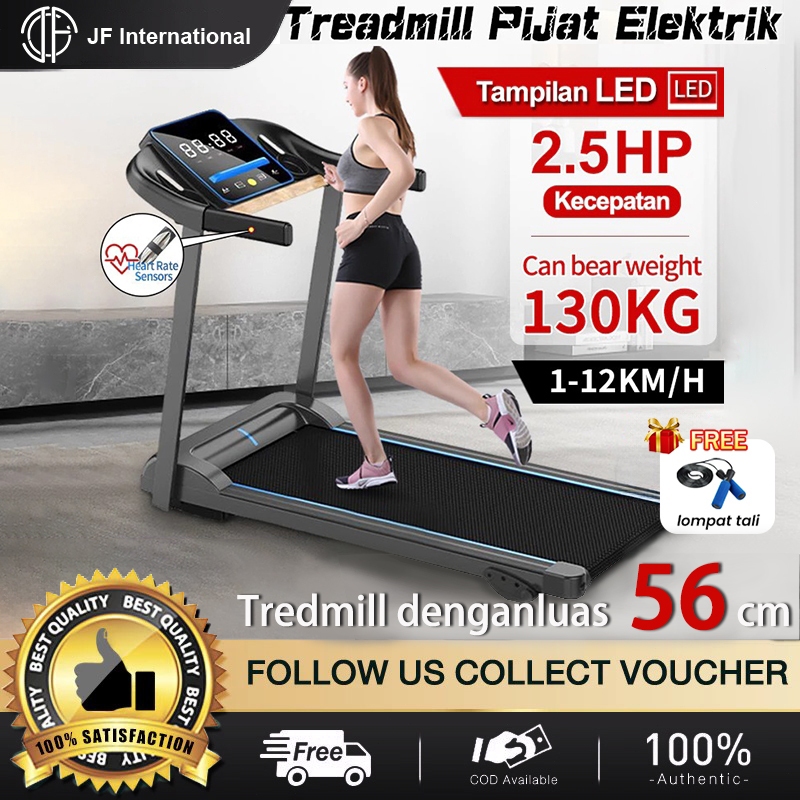 Treadmill Elektrik jf/Treadmill Murah/Treadmill Listrik Lipat Rumah /Treadmill yang sangat tenang