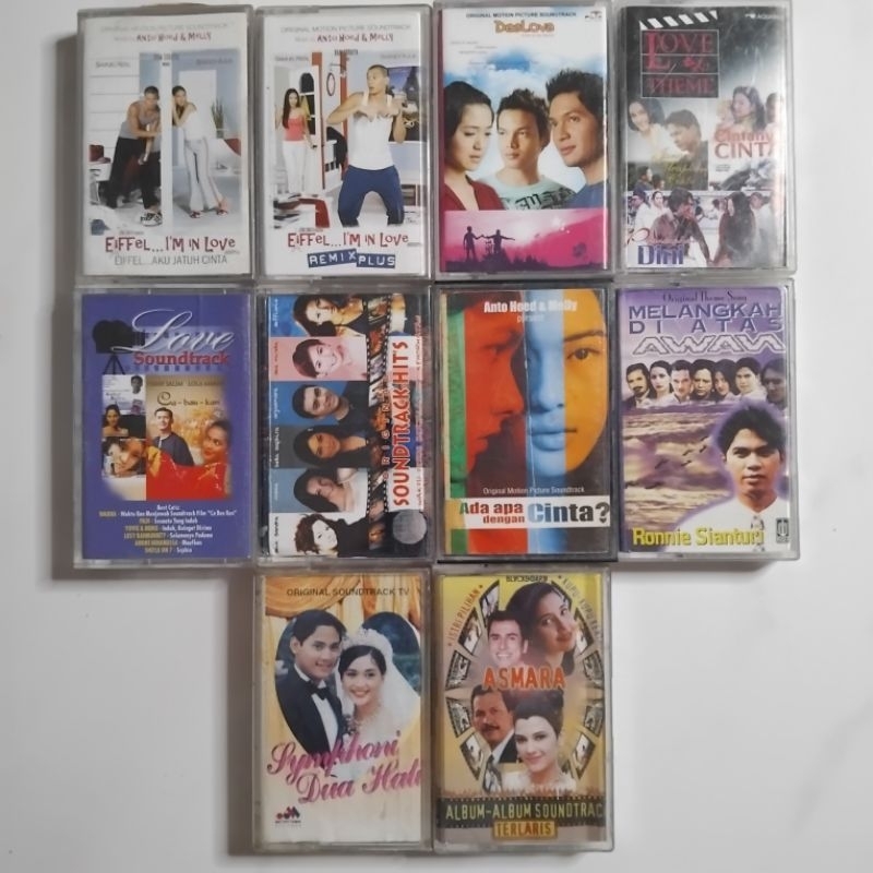 Kaset Pita Sinetron Soundtrack Film TV