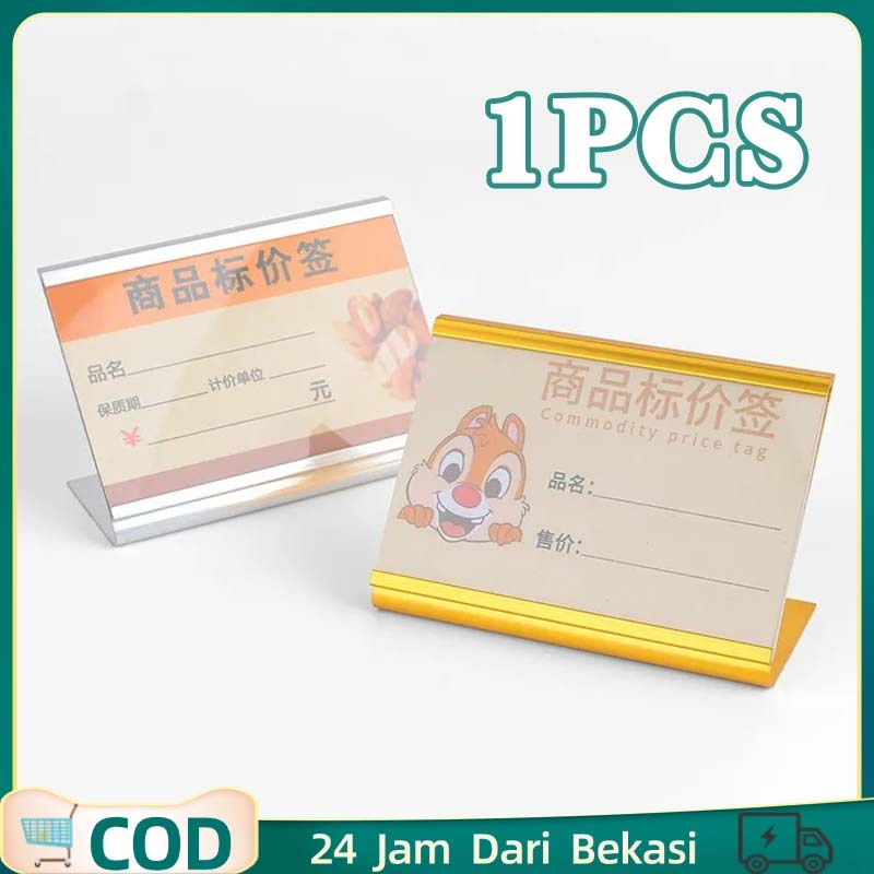 

Papan Nama Meja Aluminium Nama Meja Sign Holder Table Nameplat Papan Nama Di Meja