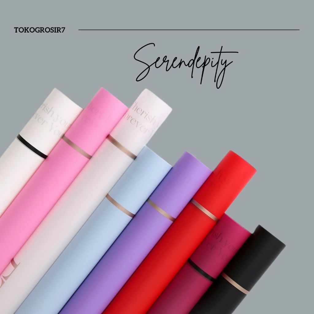 

KERTAS BUKET MOTIF LINE SERENDIPITY ENTERNITY PAPER WRAP TULISAN SERENDIPITY KERTAS BUNGA