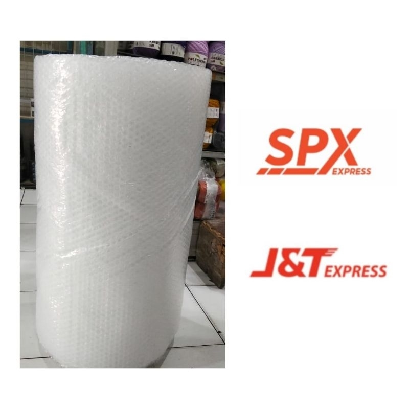 

Bubble Wrap putih Hitam isi 5 Meter Reguler