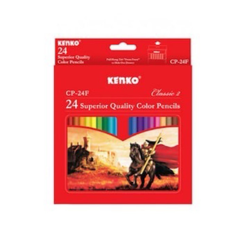 

PENSIL 24 WARNA KENKO CP-24F CLASSIC