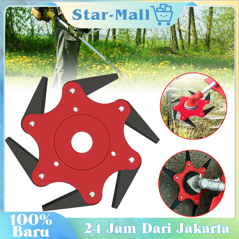 Mata Pisau Potong Rumput 6 Blade / Mata Pisau Potong Rumput