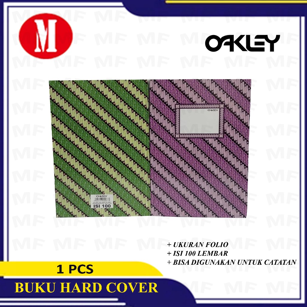 

Okey Buku Folio Hard Cover 100 Lembar